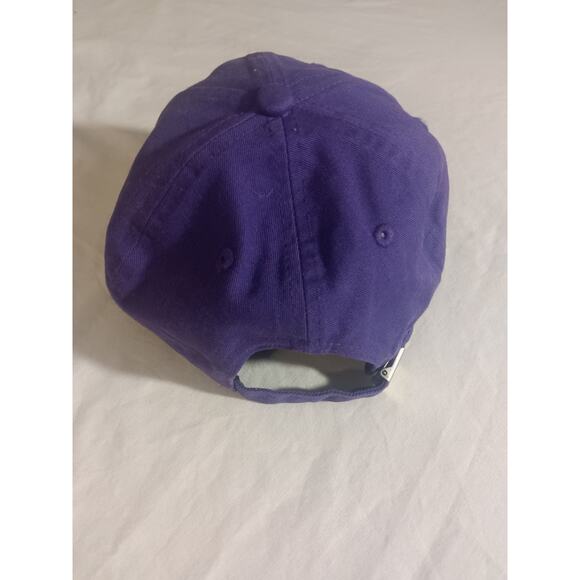 Women Minnesota Vikings New Era 9Twenty Strapback Adjustable Hat Cap NFL Purple - Picture 5 of 5